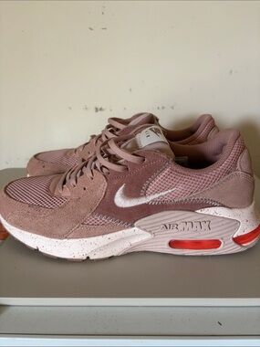 Nike Women’s Air Max Pink Suede & Mesh Sneakers